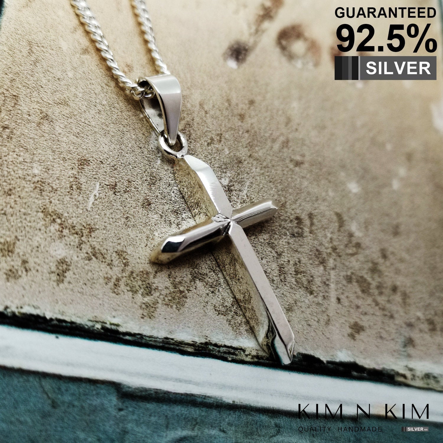 Silver on sale 925 cross