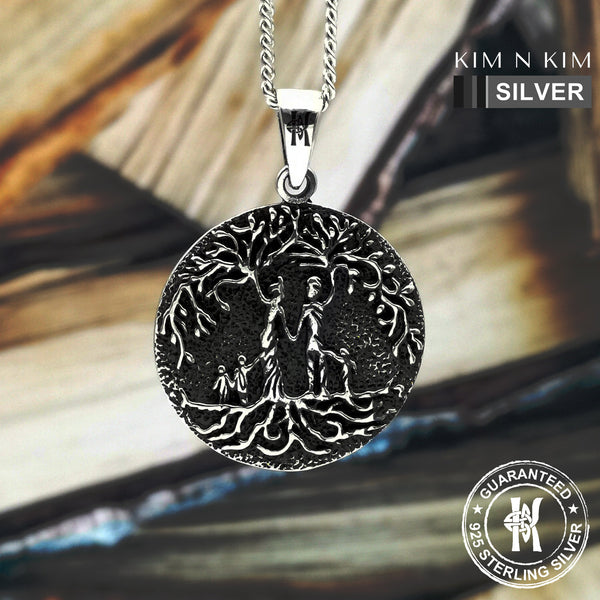 925 Sterling Silver Tree Of Life Pendant